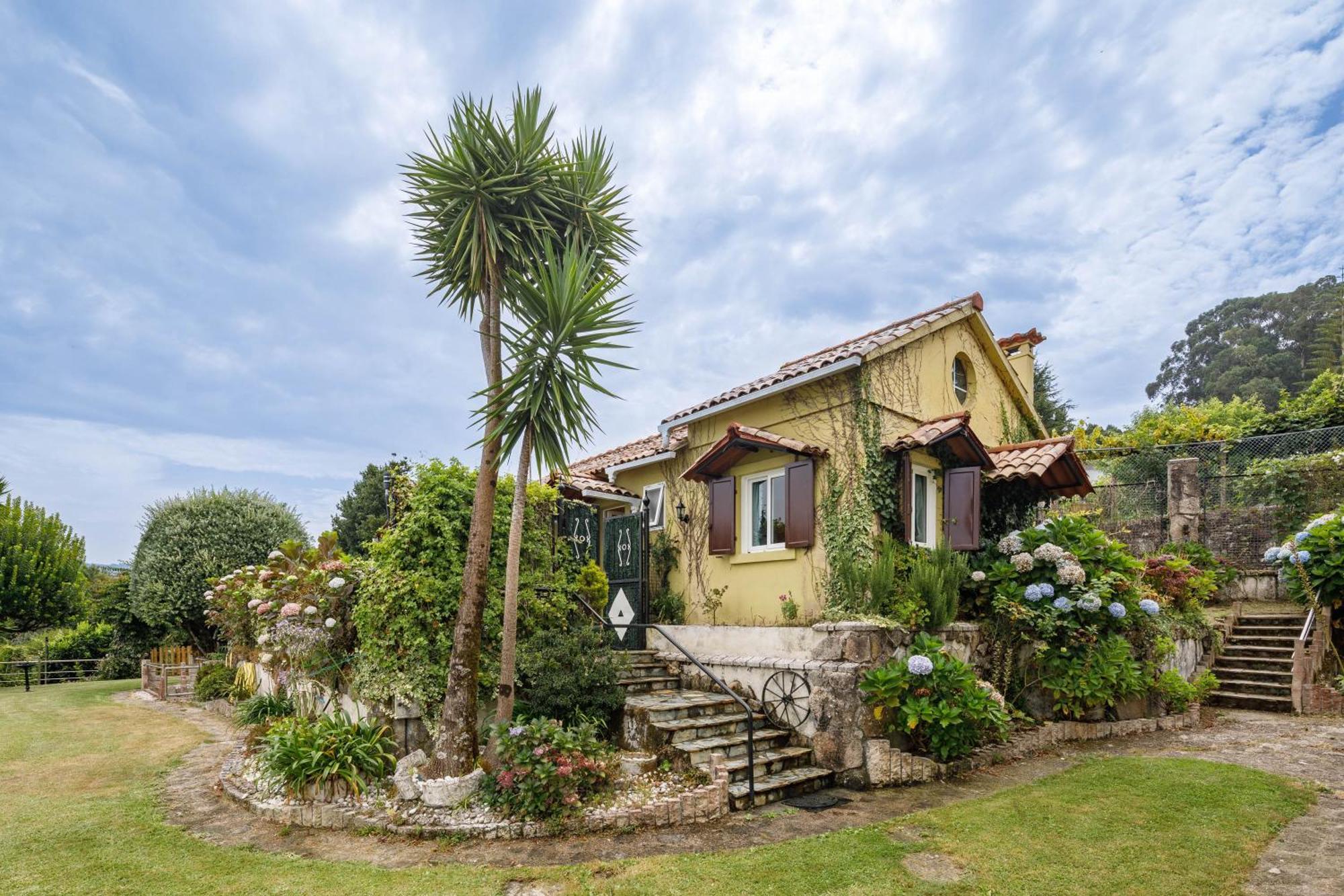 Villa Casa Vieje De Bueu Esterno foto